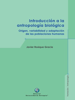cover image of Introducción a la antropología biológica